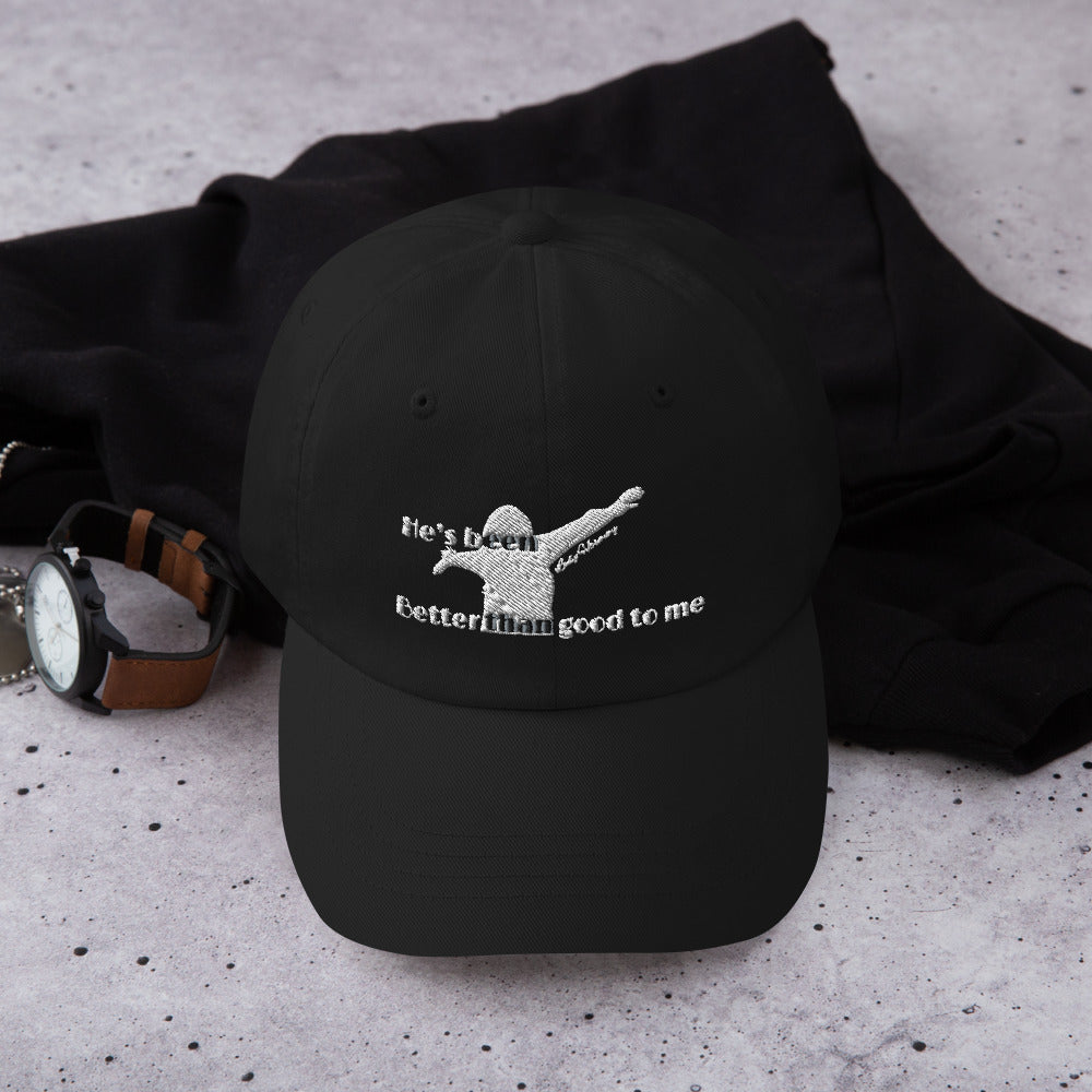 Better than good to me hat (black)